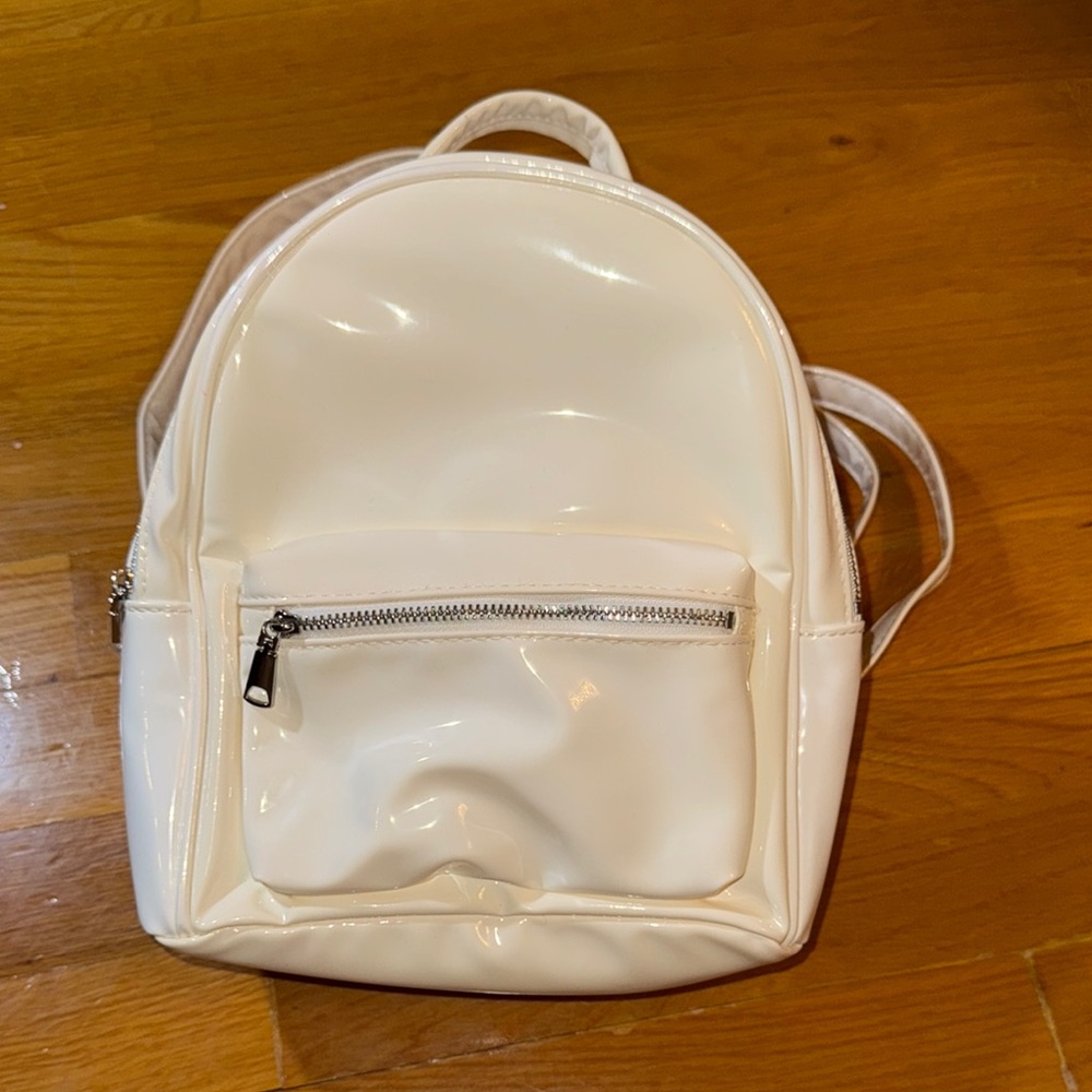 H&M Divided Elegant Cream Backpack